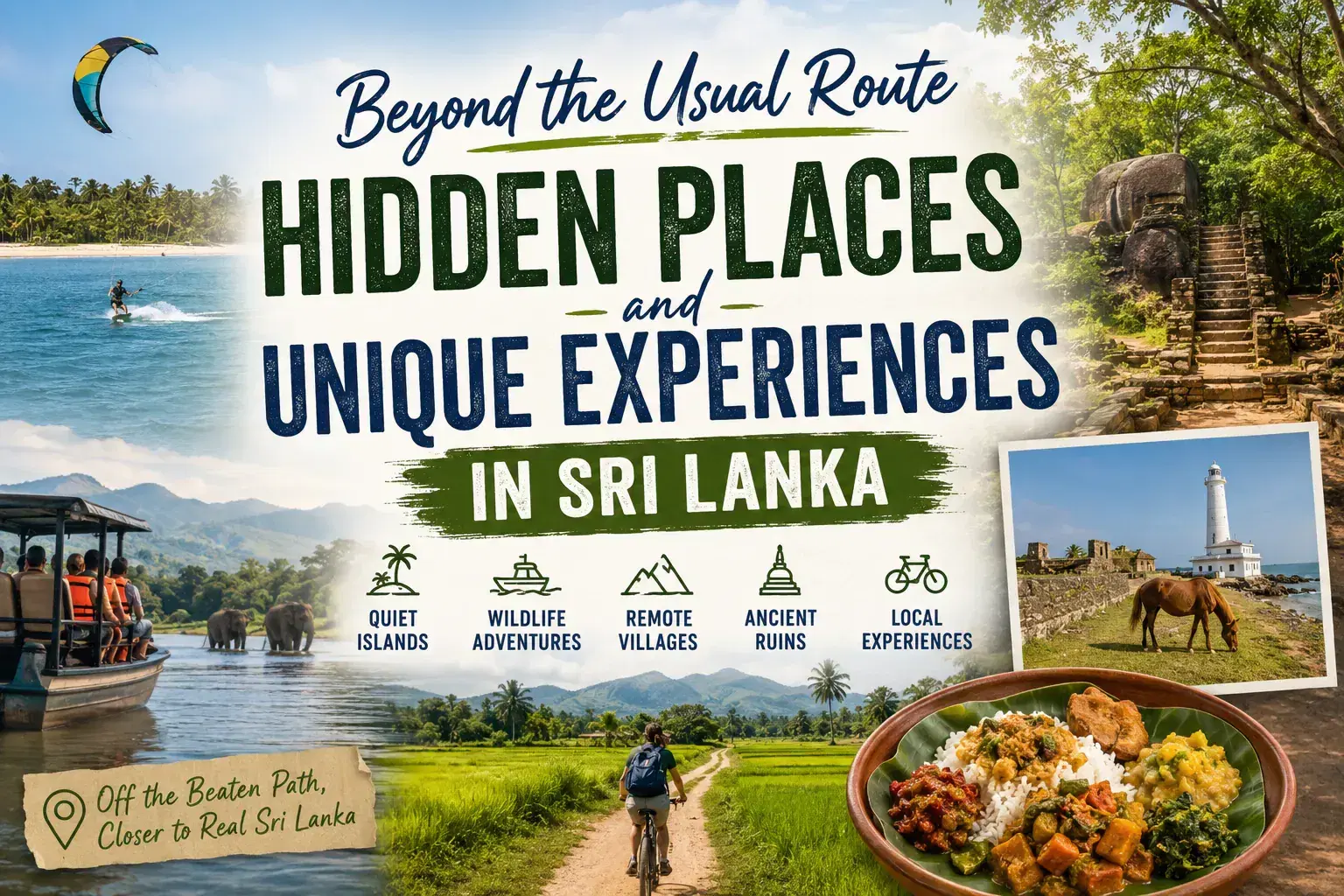 Beyond the Usual Route: Hidden Places and Unique Experiences in Sri Lanka